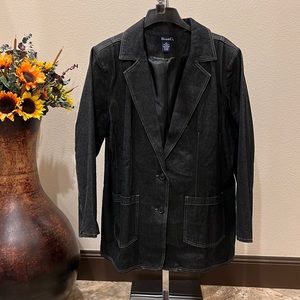 🌺Host Pick🌺NWOT, “Denim & Co”, Size 1X, Woman’s Blazer/Jacket. Color- Black